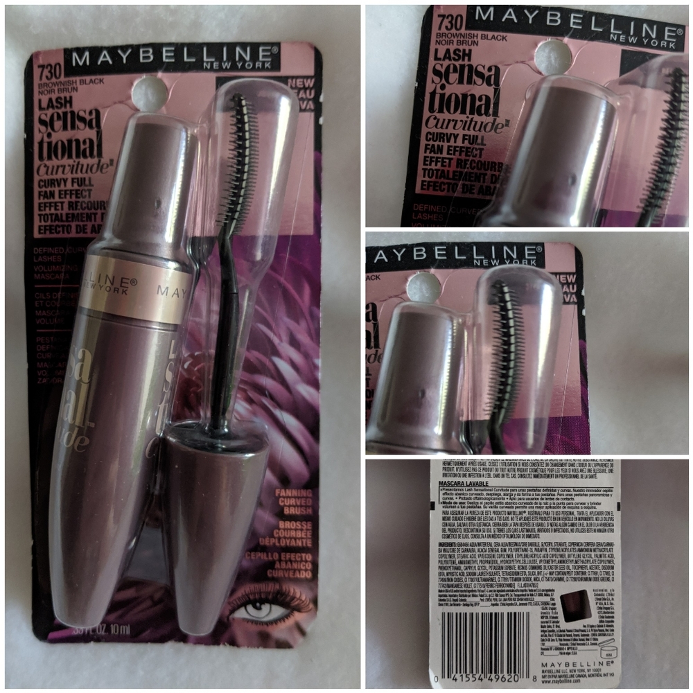 Maybelline "brownish black" #730